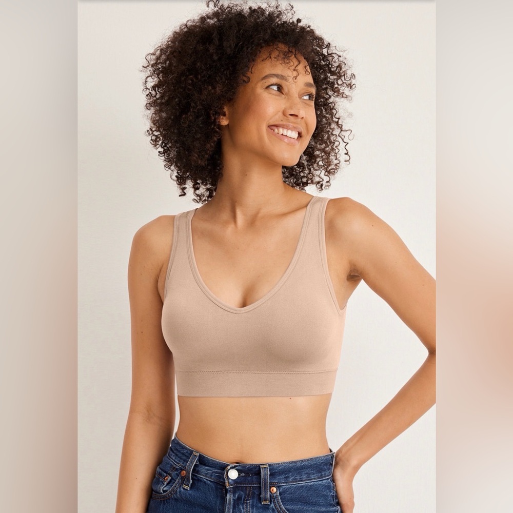 Jockey Nude Seamfree Bralette - Light Beige - Picture 2 of 12